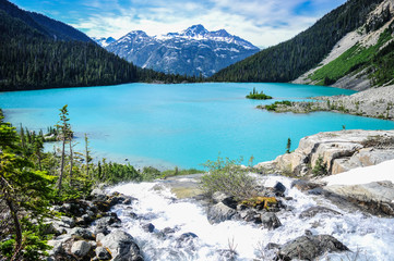 Upper Joffre Lake, British Columbia, Canada - July 2017