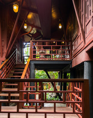 The House of Jim Thompson - Museum of the King of Thai Silk in Bangkok, Thailand.