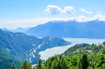 Stawamus Chief Provincial Park, British Columbia, Canada - June 28, 2017