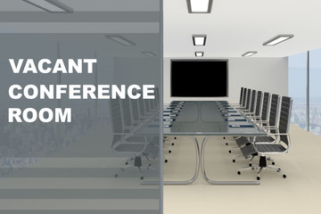 Vacant Conference Room concept