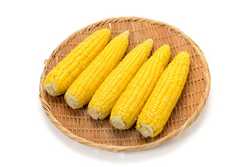 茹でトウモロコシ