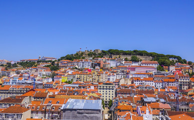 Over the rooftops of Lisbon