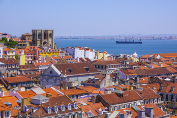 Over the rooftops of Lisbon