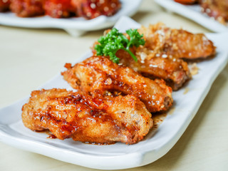 Chicken wings fried