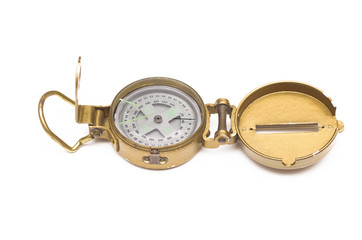 Compass isolated.