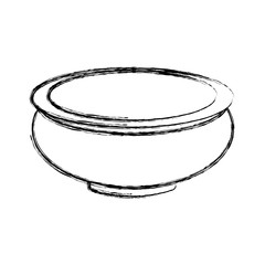 Clay pot isolated