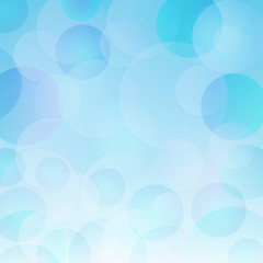 Beautiful abstract blue bokeh light backrgound