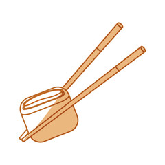 Delicious sushi food