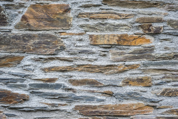 Obraz na płótnie Canvas abstract Background old vintage brick wall pattern closeup macro