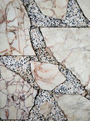 Marble floor used for texture and background