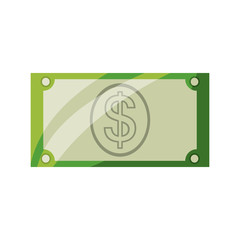 Money billet isolated