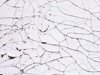 Texture of cracked paint