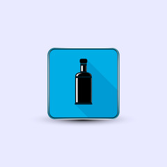 Black bottle icon