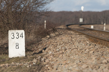 Railway tracks
