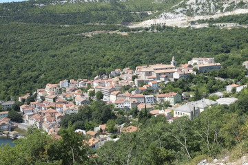 Fototapeta na wymiar Small town of Bakar, croatia