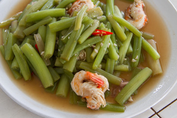 Shrimp Fried Lotus