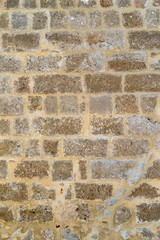 rough texture of a stone brick