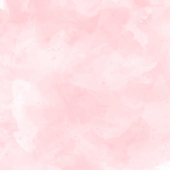 Pink watercolor subtle vector background