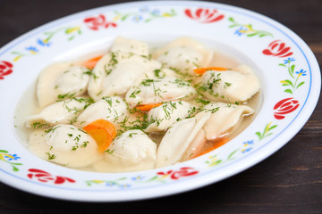 dumplings with meat