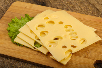 Sliced cheese