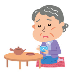 高齢者　女性　独居