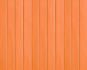 Orange colored wood  plank texture background