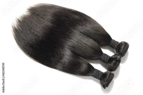 Virgin Black Afro Style Coarse Human Hair Extensions Hair Weave