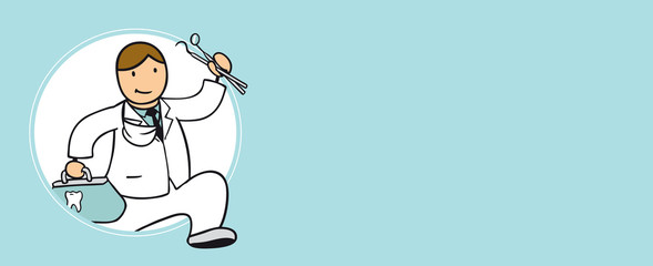 Schneller Arzt rennt zu Notfall