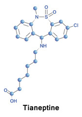 Tianeptine drug treatment