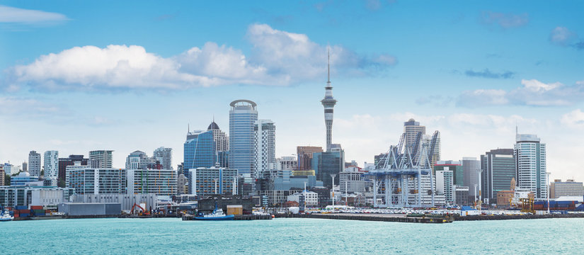 Auckland view at the noon