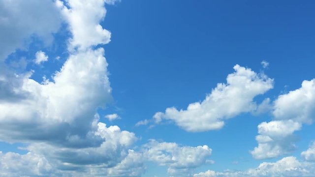 Beautiful clouds timelapse