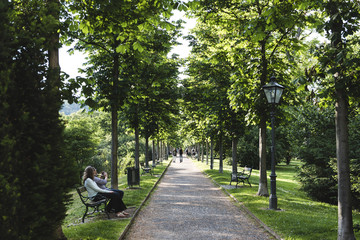 Parkroad. (Stadtpark,Graz)