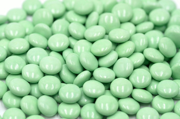 medicine green tablets