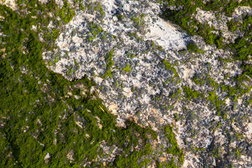 Beautiful colorful beach rock textures from the beaches of Popham, Maine