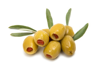 olives isolated