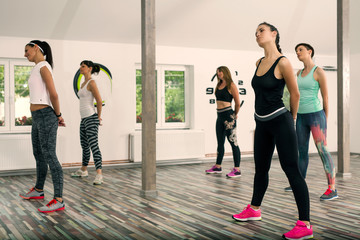 Fototapeta premium Pilates class.