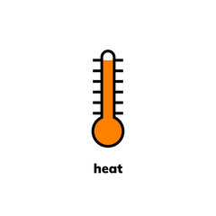 temperature icon, vector clip art