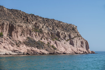 Fototapeta na wymiar Isla Espiritu Santo, Sea Of Cortes, La Paz Baja California Sur. Mexico