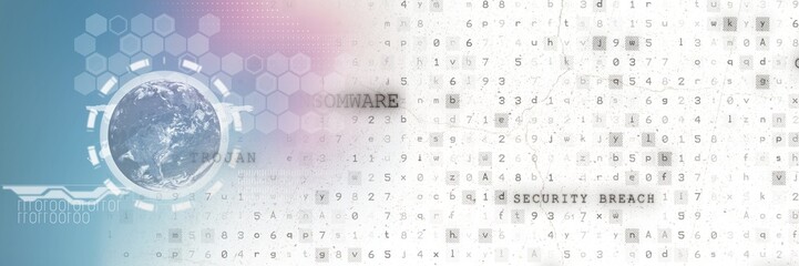 Globe interface with white smart tech transition