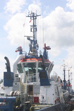 Schlepper im Hafen