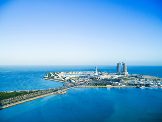 Abu Dhabi marina island