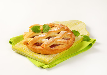 Lattice jam tart