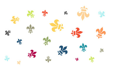 Viele bunte Lilien - Ornament © Daniel Berkmann