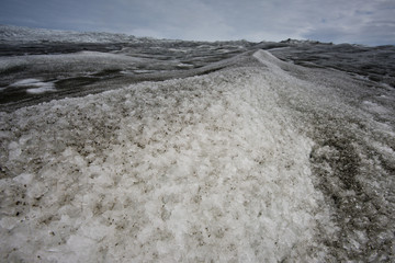 Greenland icecap near  Kangerlussaq
