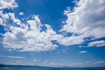 Himmel über Biarritz Frankreich