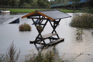 Hochwasser an der Uecker