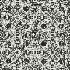 Vintage ornamental seamless textured pattern with grunge scratched effect . Element for design.