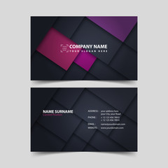 Fototapeta premium Business Card Template.