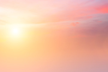 The day I saw the colorful sky.