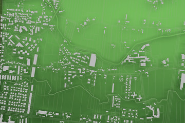 cartography map city